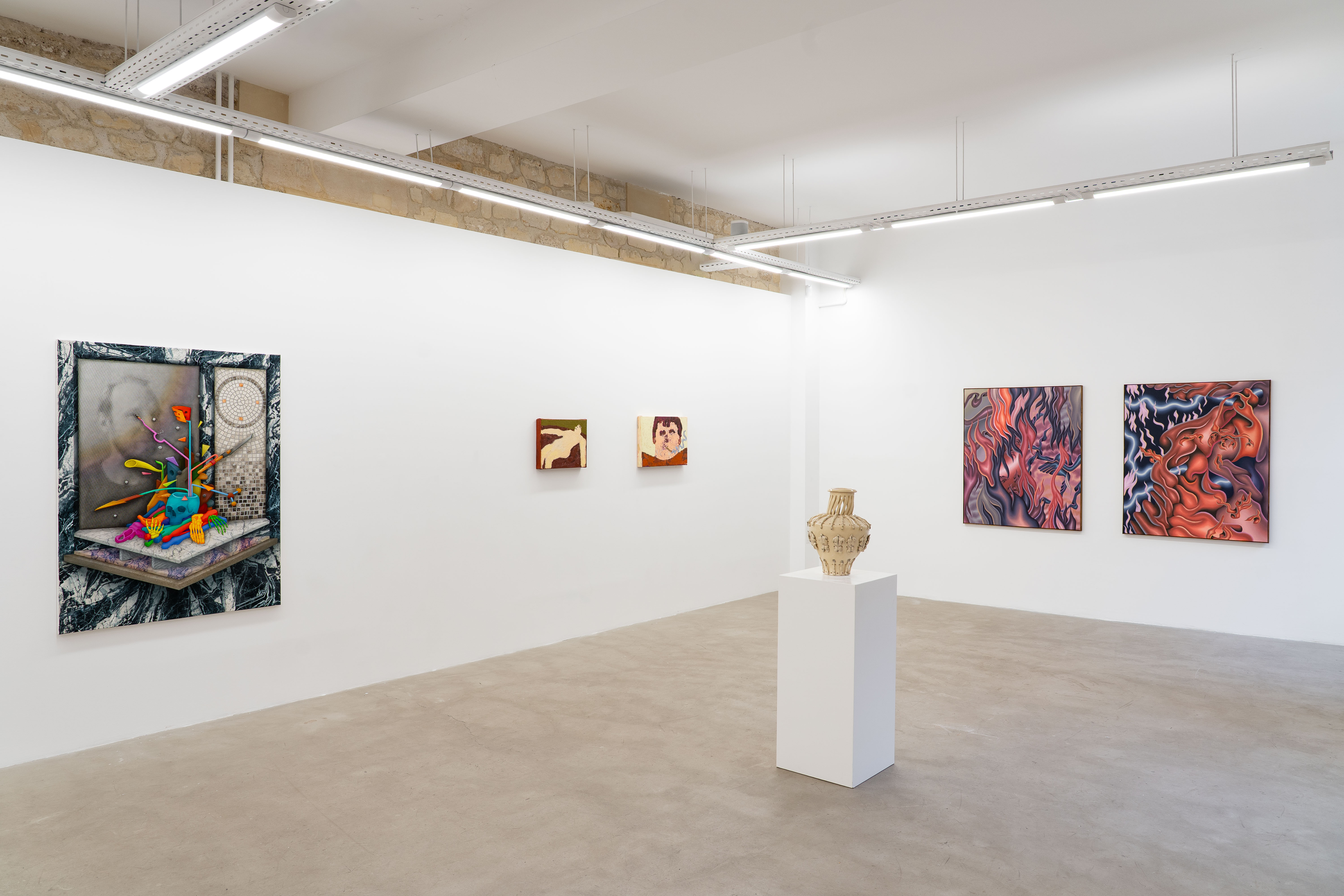 Installation view »Body without Organs« Galerie Droste Paris Photo Christian Koopmans
