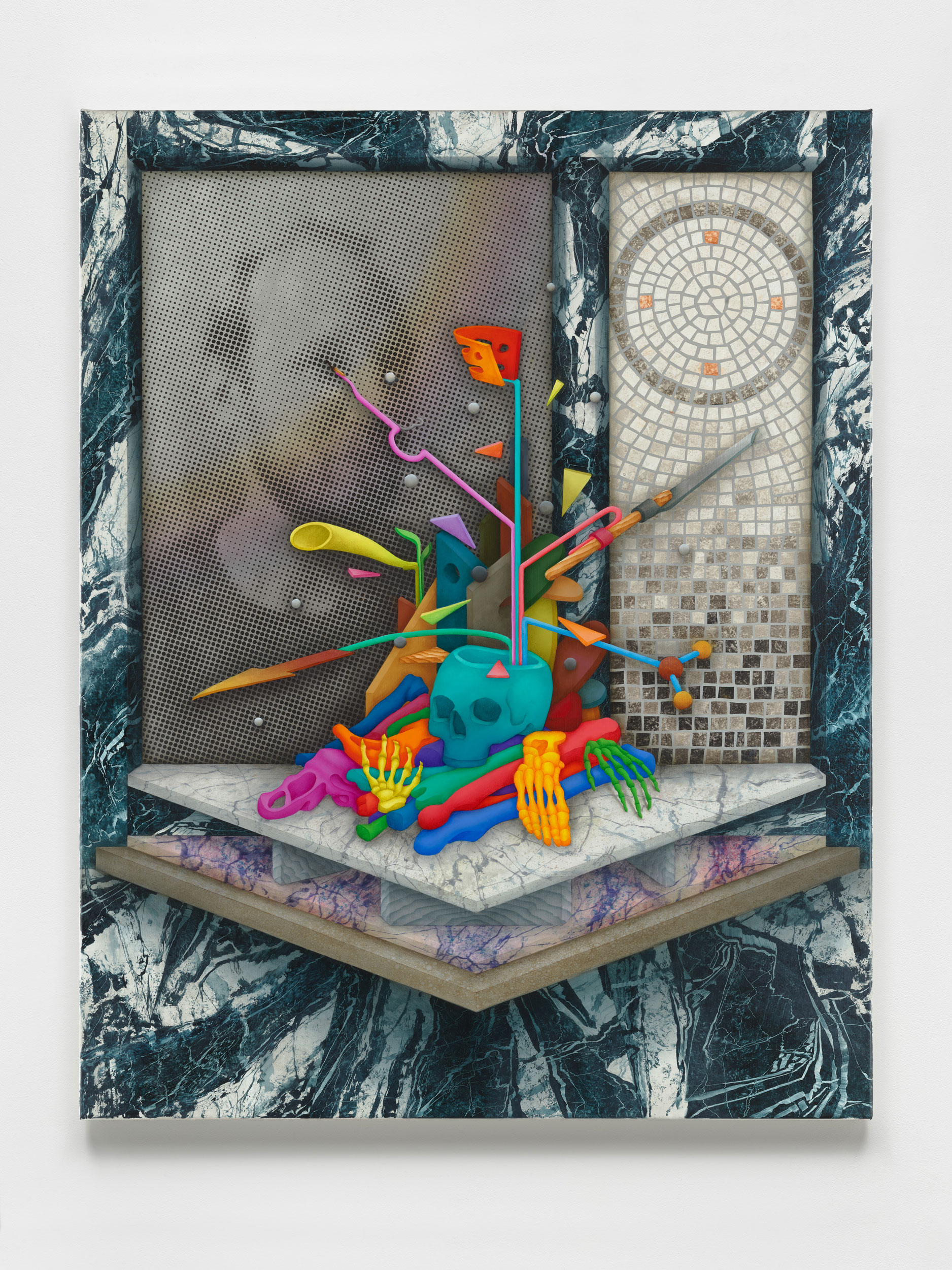 »Self care« 140 x 110 cm Oil on canvas 2025